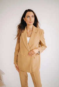 Camel women's blazer