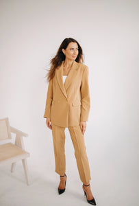 Camel women's blazer