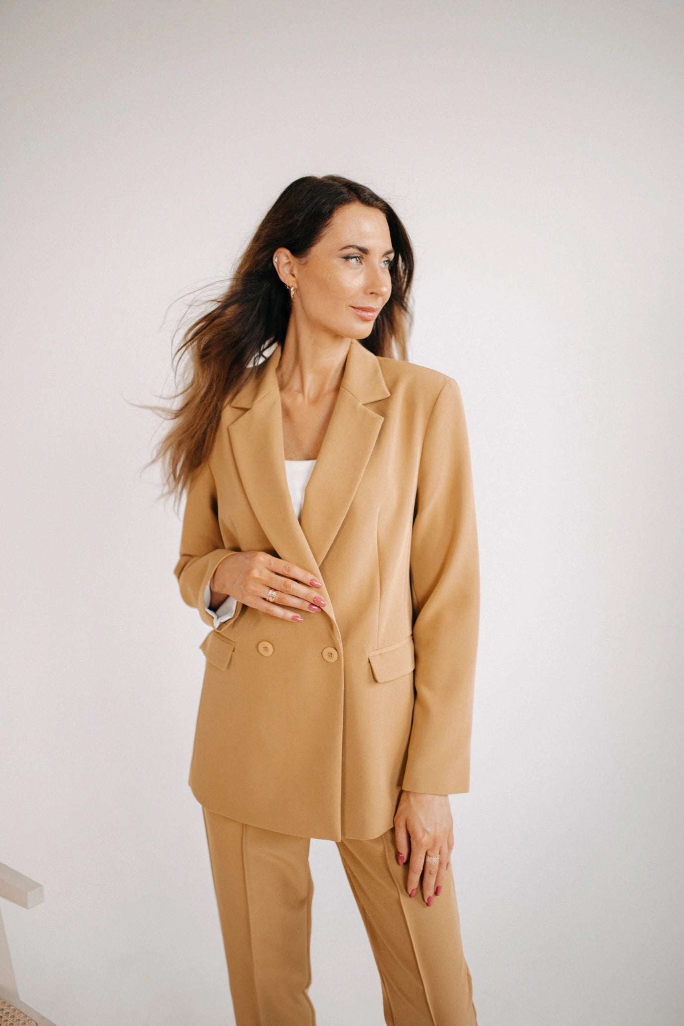 Camel women's blazer