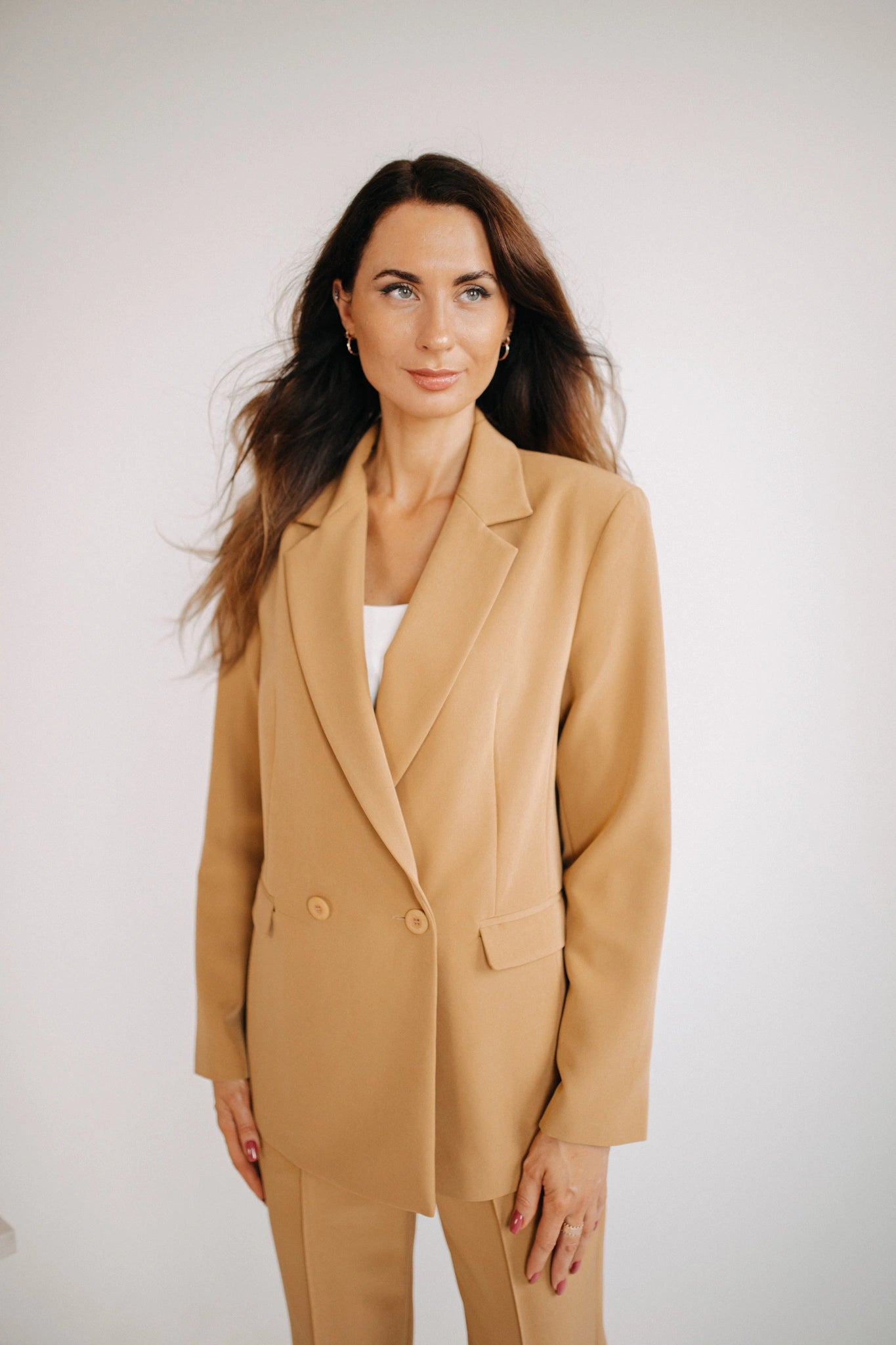 Camel women's blazer