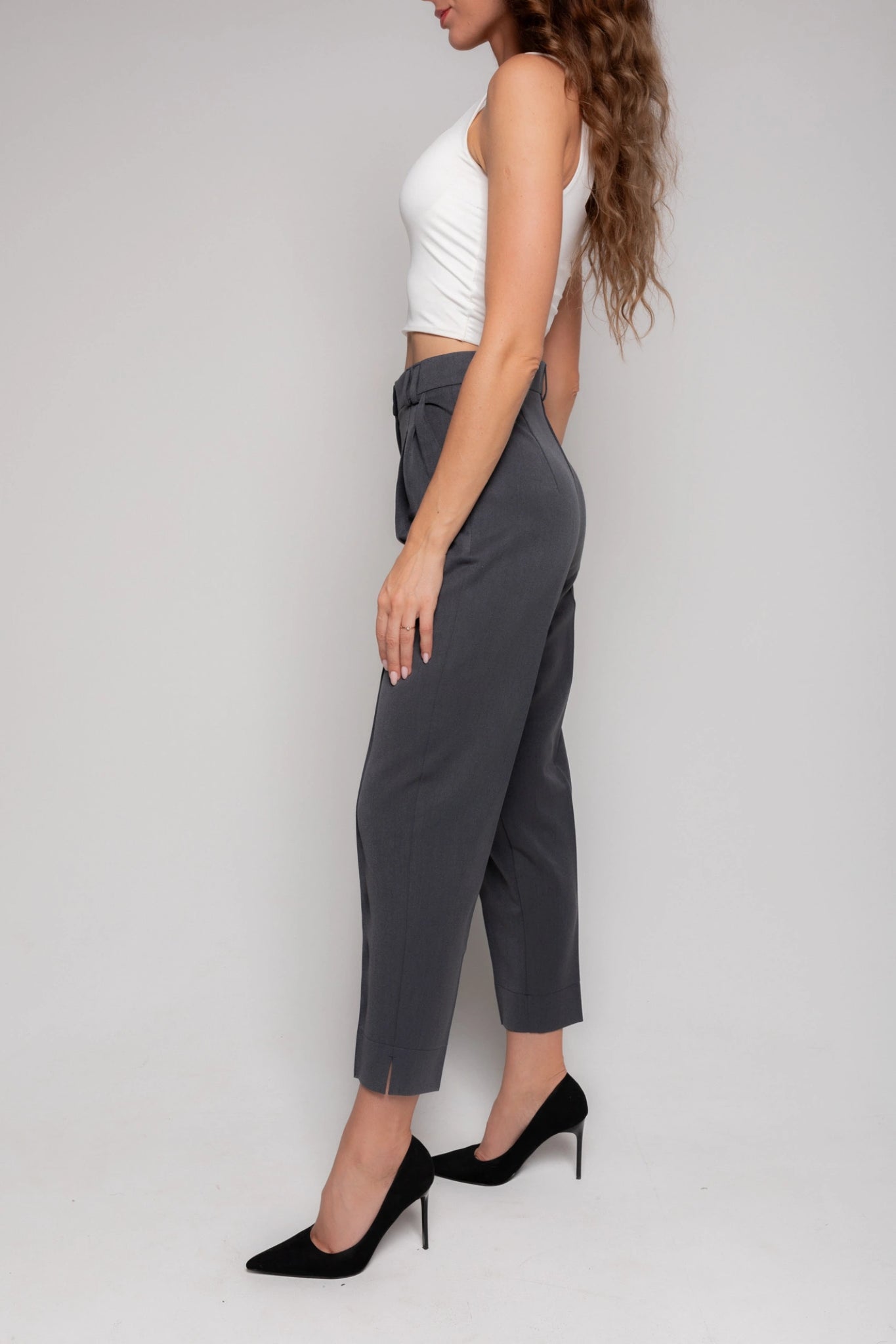 Dark grey formal pants