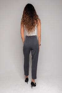 Dark grey  high waisted trousers