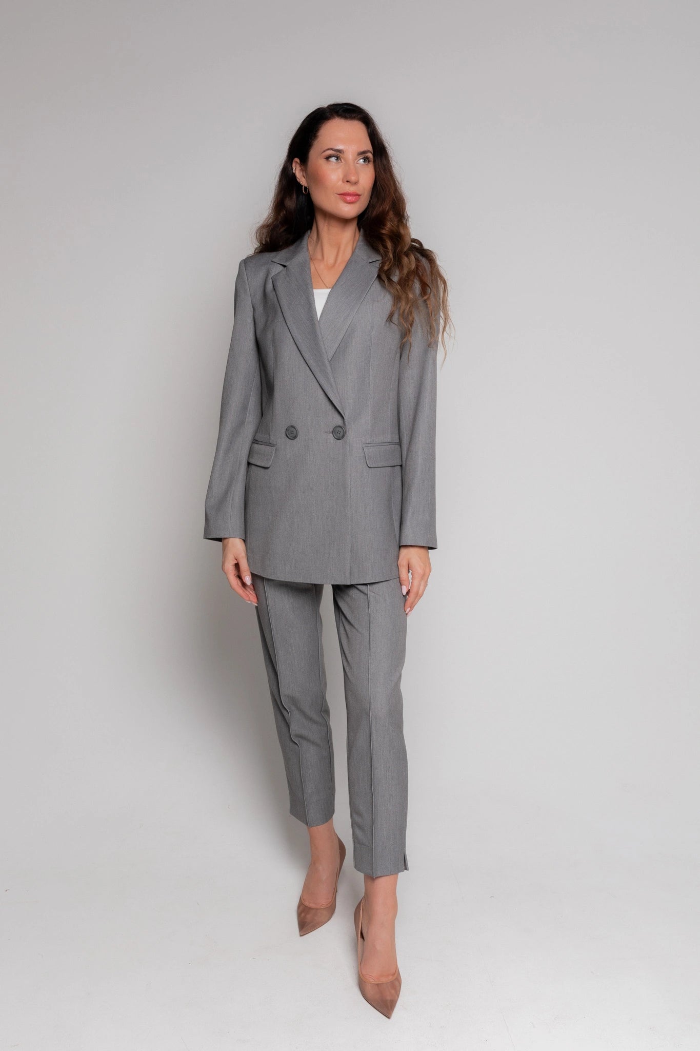 Ladies gray trousers