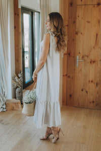 Long maternity sundress