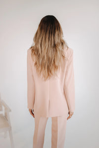 Peach blazer womens