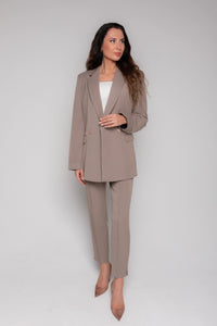 Taupe dress pants women's